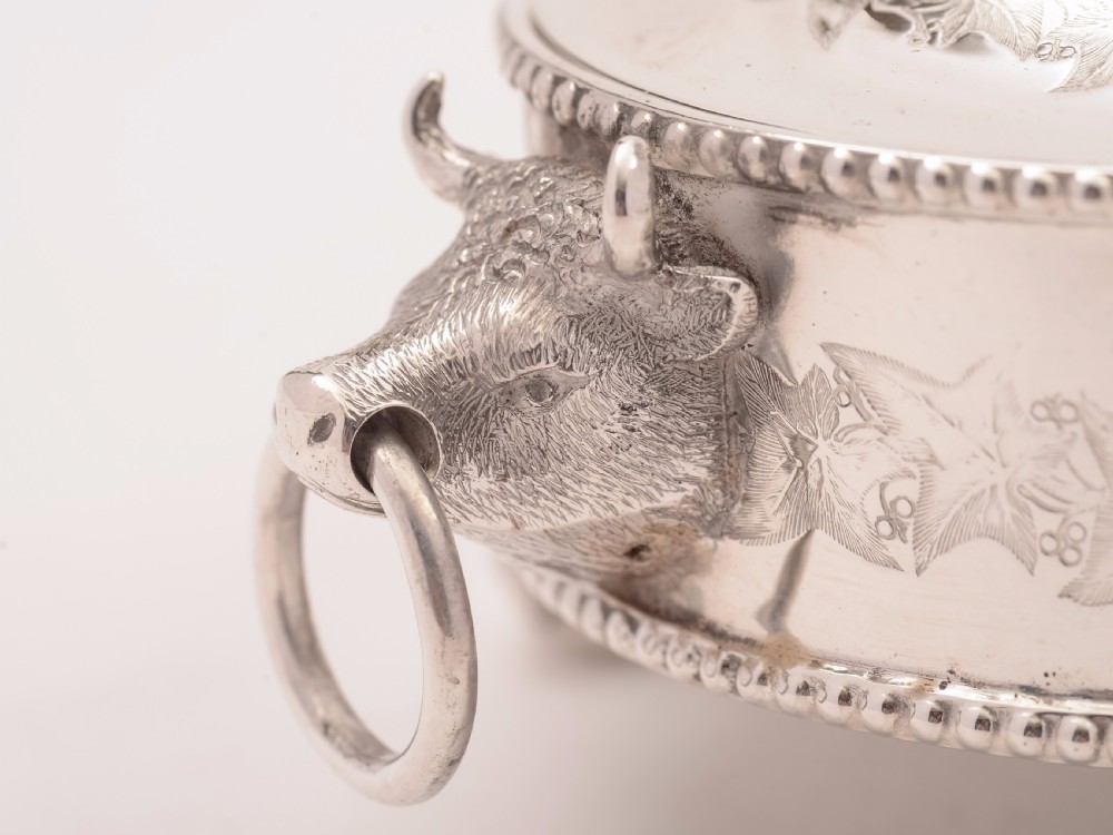Victorian Silver Plated Butter Dish, Circa 1890 View III