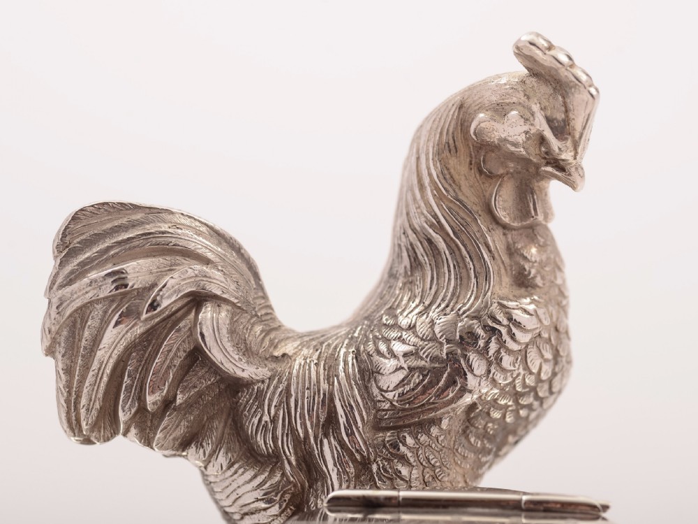 Victorian Novelty Silver Plated Ink Stand, Circa 1880 View VIII