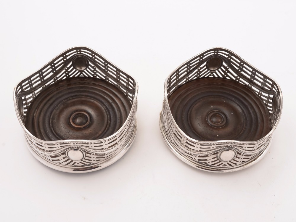 Pair of Edwardian Coasters, Circa 1905