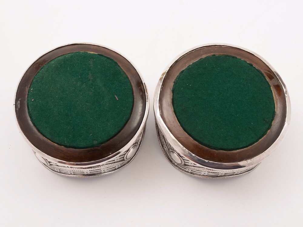 Pair of Edwardian Coasters, Circa 1905 View IV