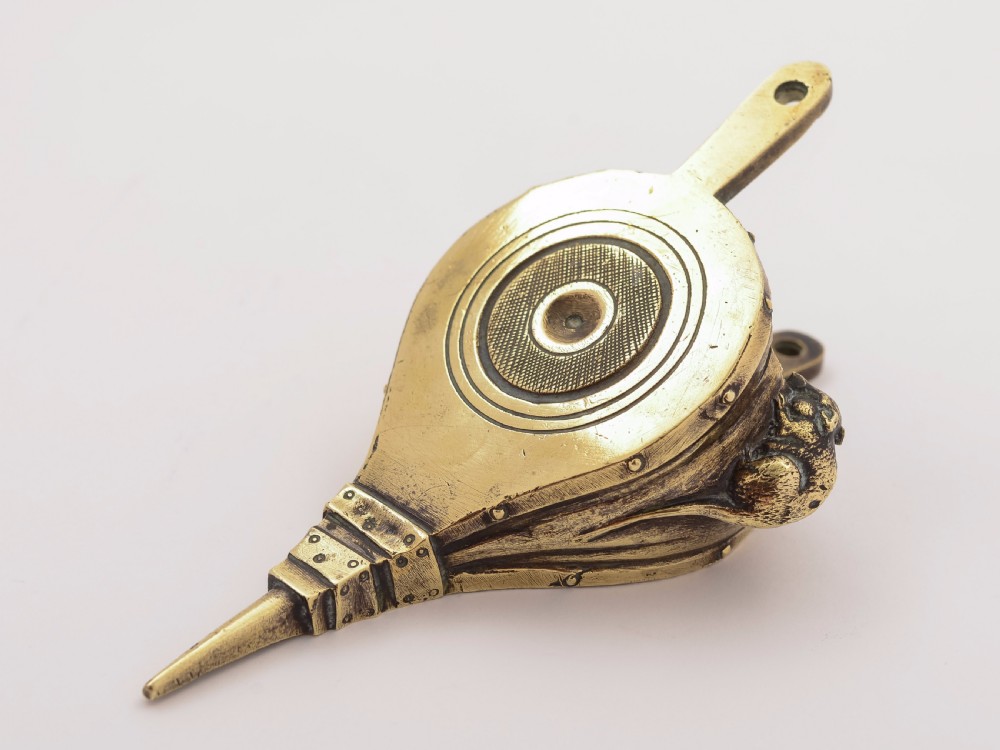 Novelty Brass Fireside Match Striker, Circa 1890