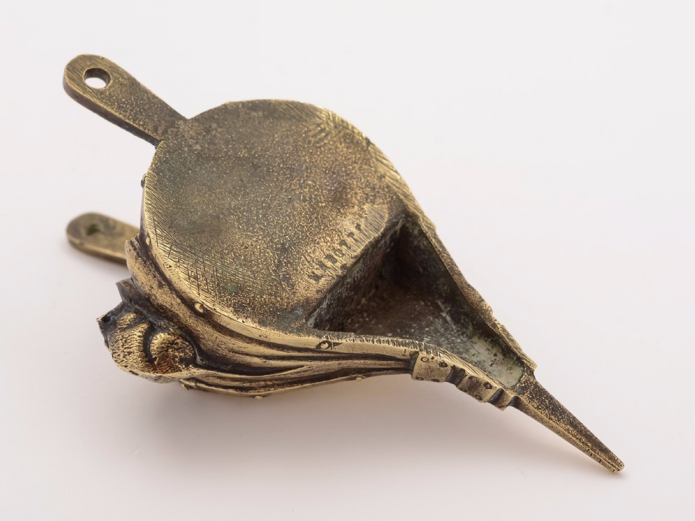 Novelty Brass Fireside Match Striker, Circa 1890 View IV