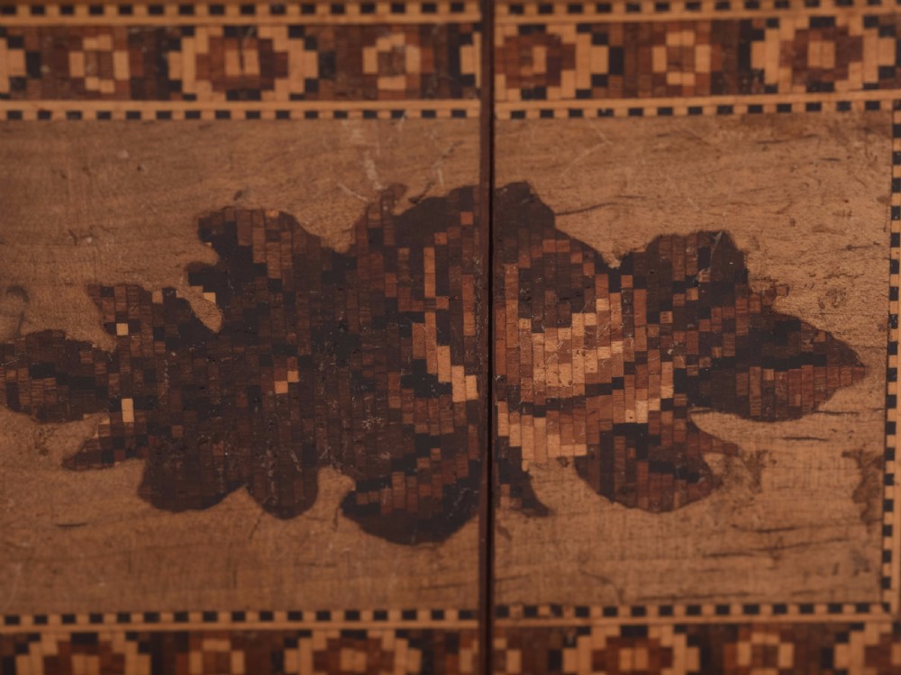 Victorian Tunbridge Ware Card Case, Circa 1880 View V