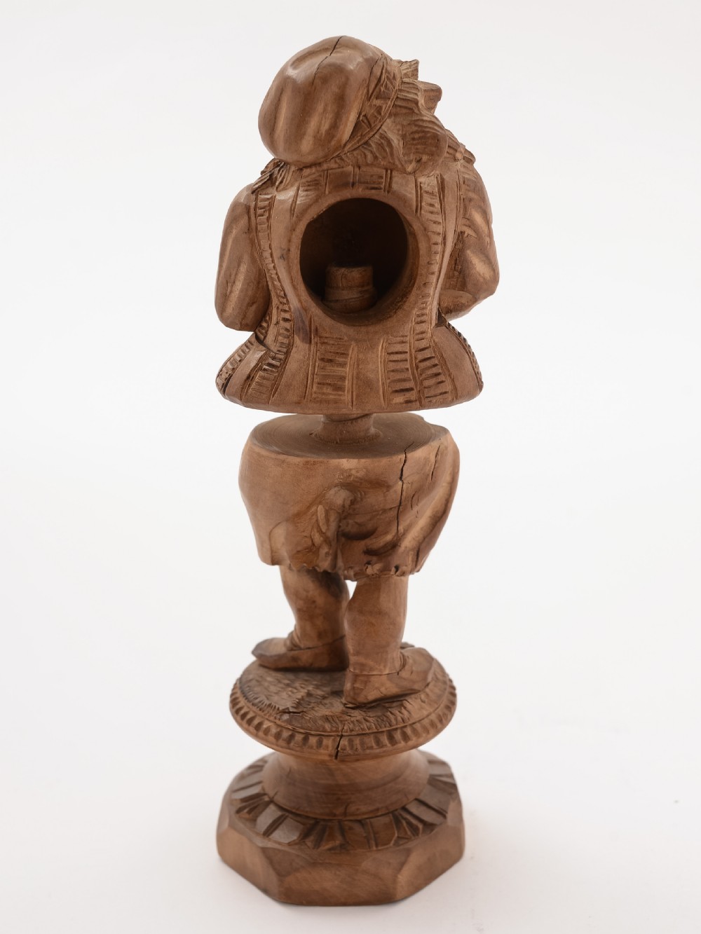 Continental Carved Pine Nutcracker, Circa 1880 View II