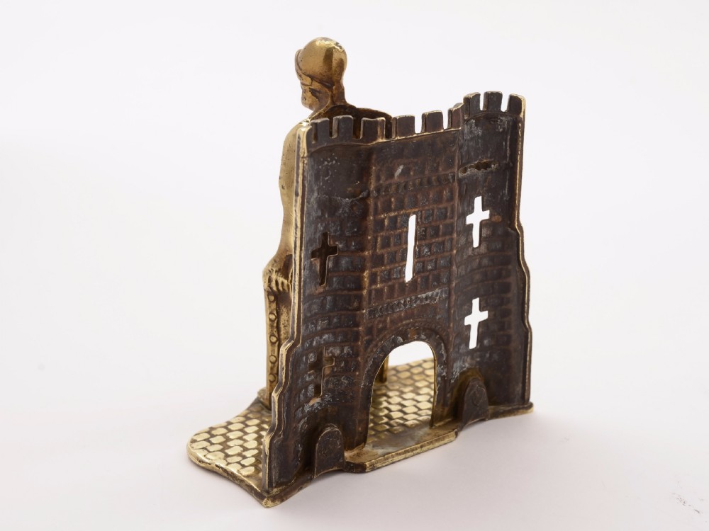 Victorian Brass Letter Rack, Circa 1890 View III