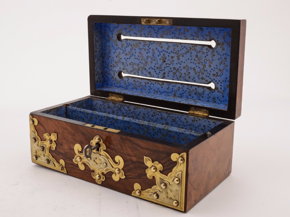 Victorian Letters 'Answered & Unanswered' Box, Circa 1880 View II