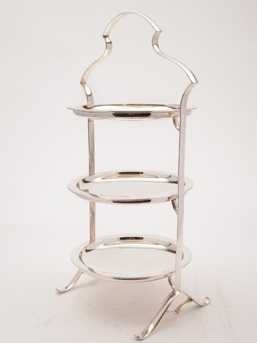 Art Deco Three Tier Cake Stand, Circa 1930