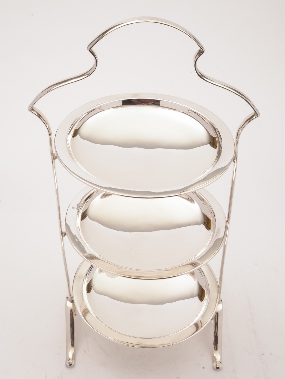 Art Deco Three Tier Cake Stand, Circa 1930 View II