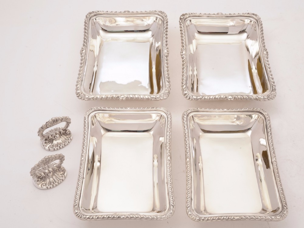 Victorian Double Entree Dish and Stand, Circa 1880 View II