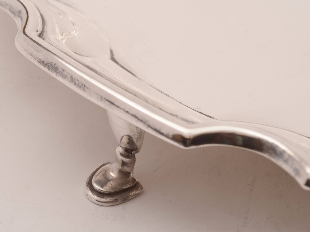 Art Deco Silver Plated Salver, Circa 1930 View III
