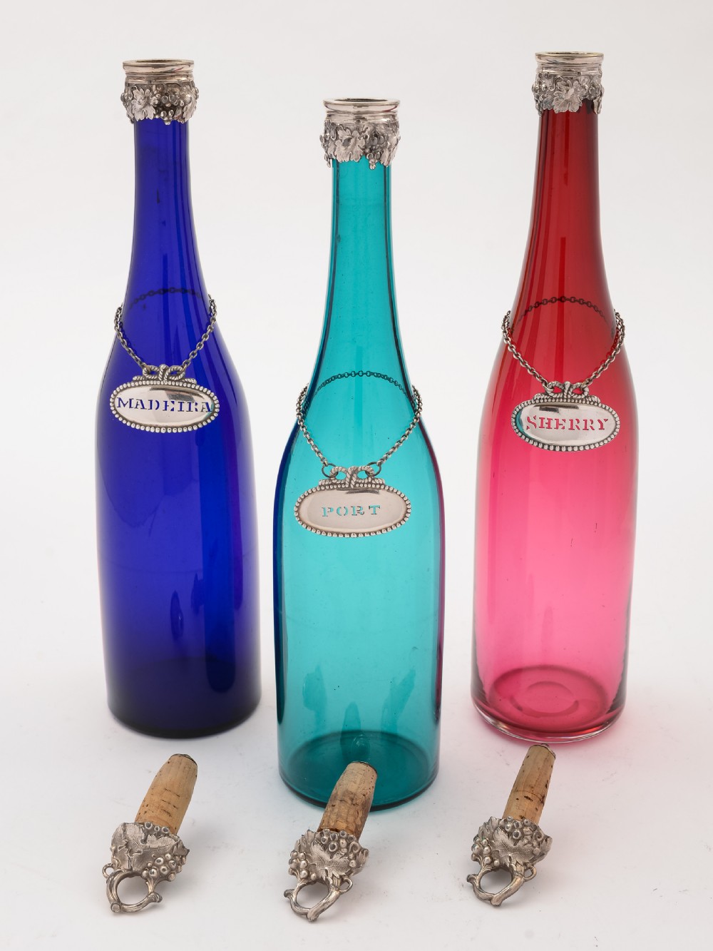 Victorian Three Bottle Decanter Stand, Circa 1870 View VI