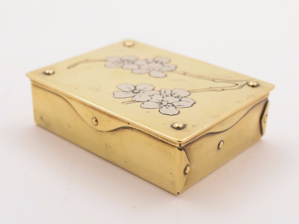 German Arts & crafts Stamp Box, Circa 1900