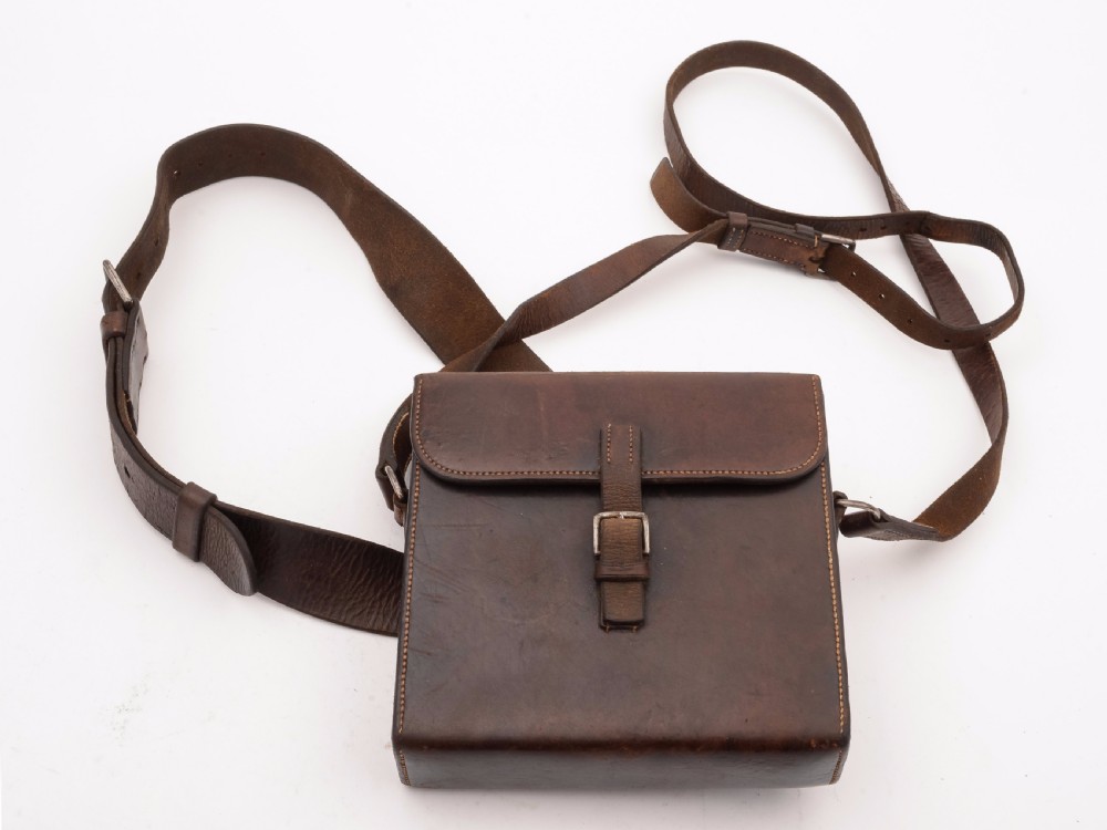 Huntsman's Leather Cased Lunch Set, London 1911 View II
