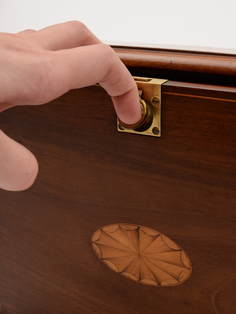 Edwardian Mahogany Document Box, Circa 1905 View V