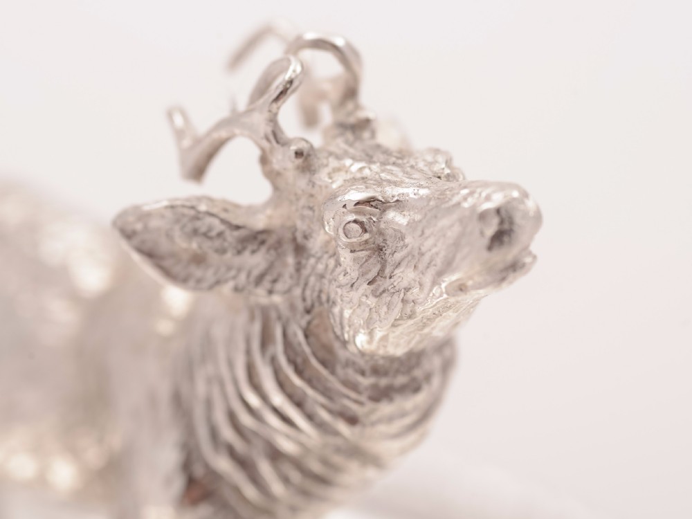 Victorian Stag Double Inkstand, Circa 1890 View VII