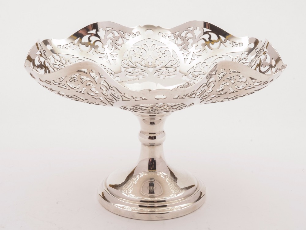 Solid Silver Tazza, Birmingham 1935