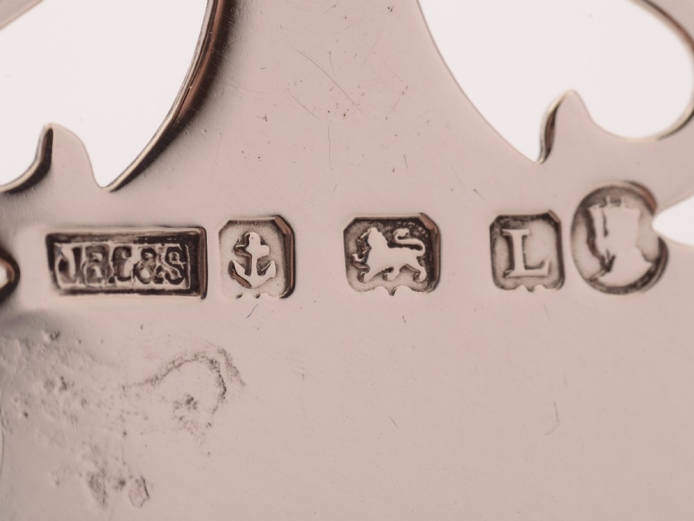 Solid Silver Tazza, Birmingham 1935 View IV