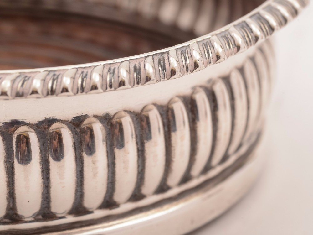 Pair of Sheffield Plated Coasters, Circa 1840 View IV