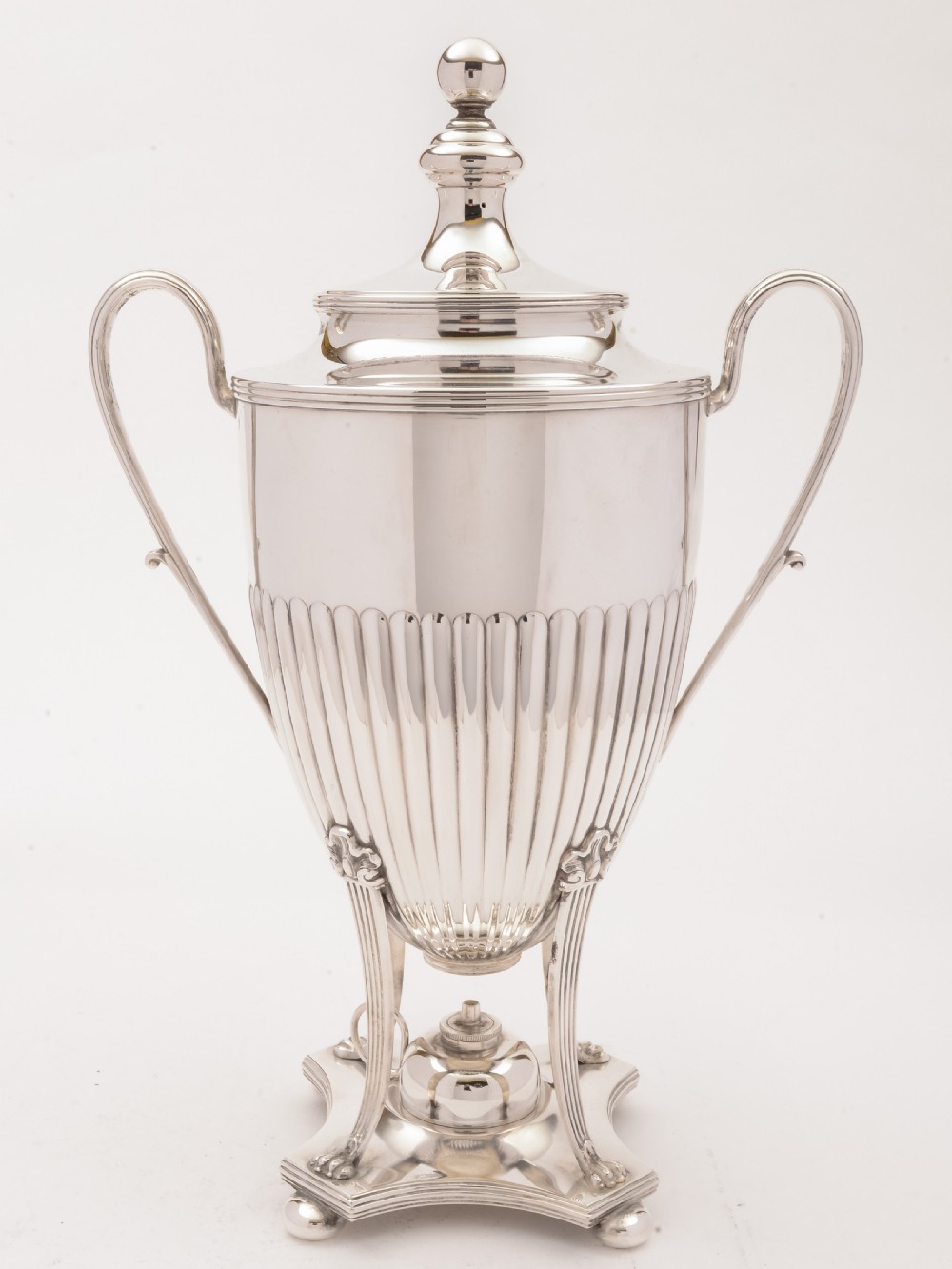 German WMF Silver Plated Tea Urn, Circa 1900 View II