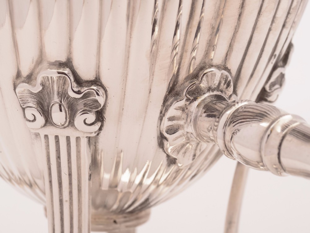 German WMF Silver Plated Tea Urn, Circa 1900 View VI