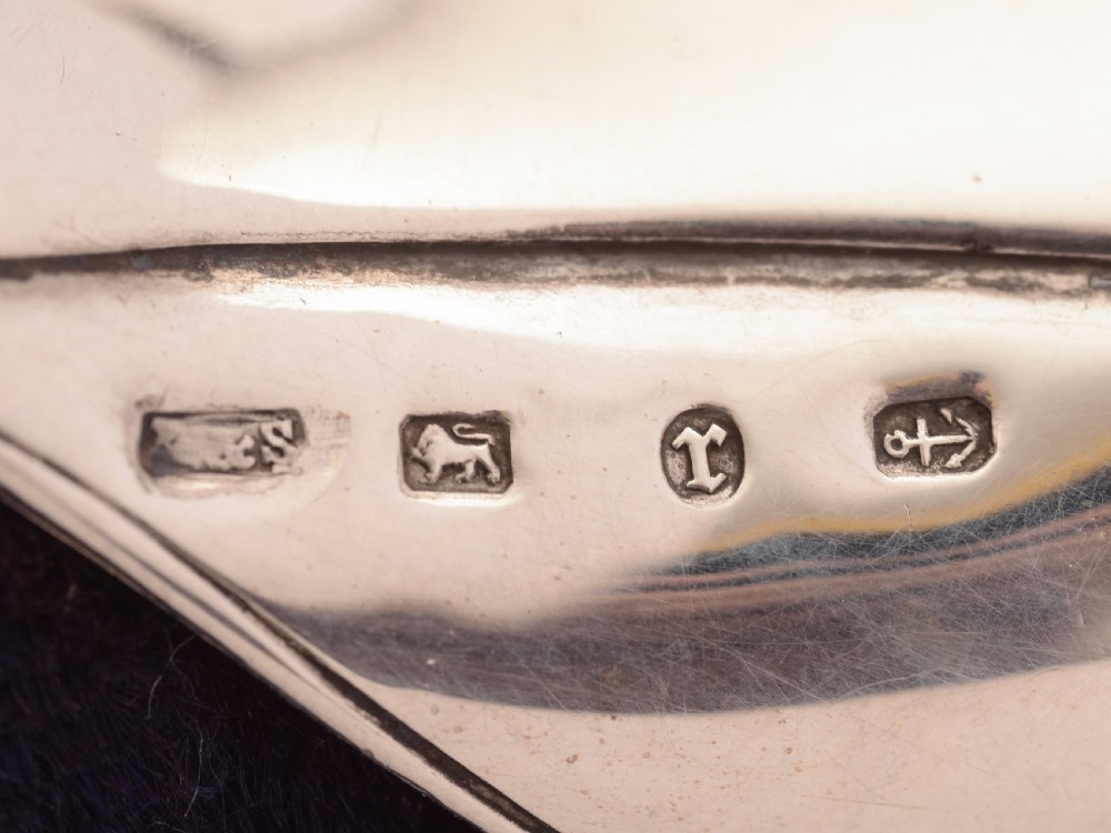 Victorian Silver Shoe-Shaped Pin Cushion, Birmingham 1891 View III