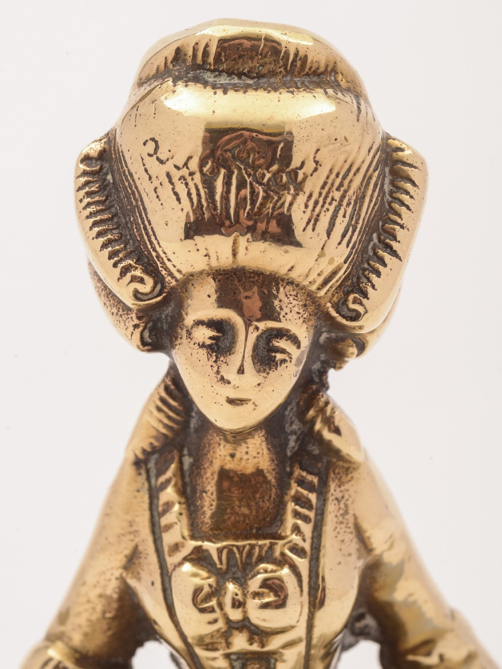 Brass Table Bell, Circa 1920 View II