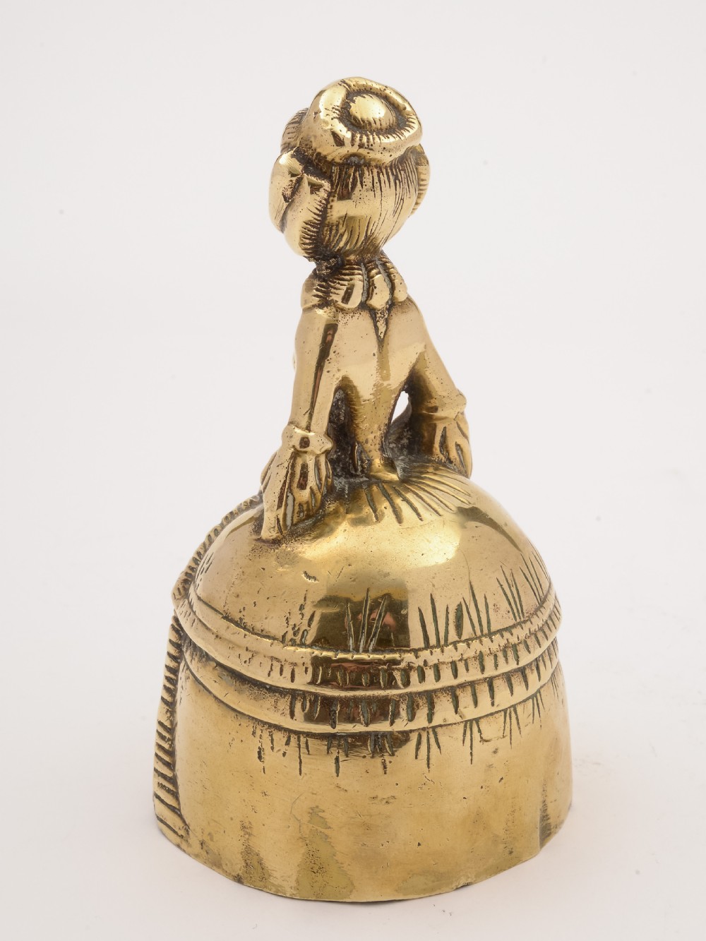 Brass Table Bell, Circa 1920 View IV