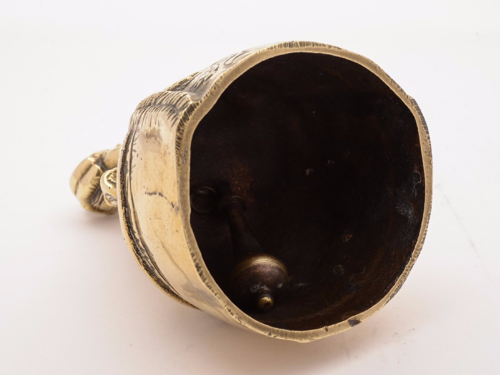 Brass Table Bell, Circa 1920 View V