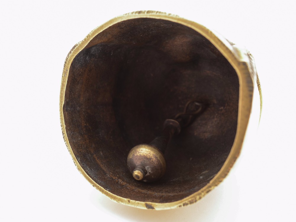 Brass Table Bell, Circa 1920 View VI