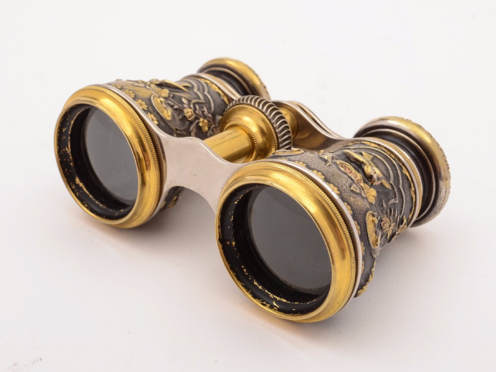 Edwardian Pair of Brass Opera Glasses, Circa 1905 View II
