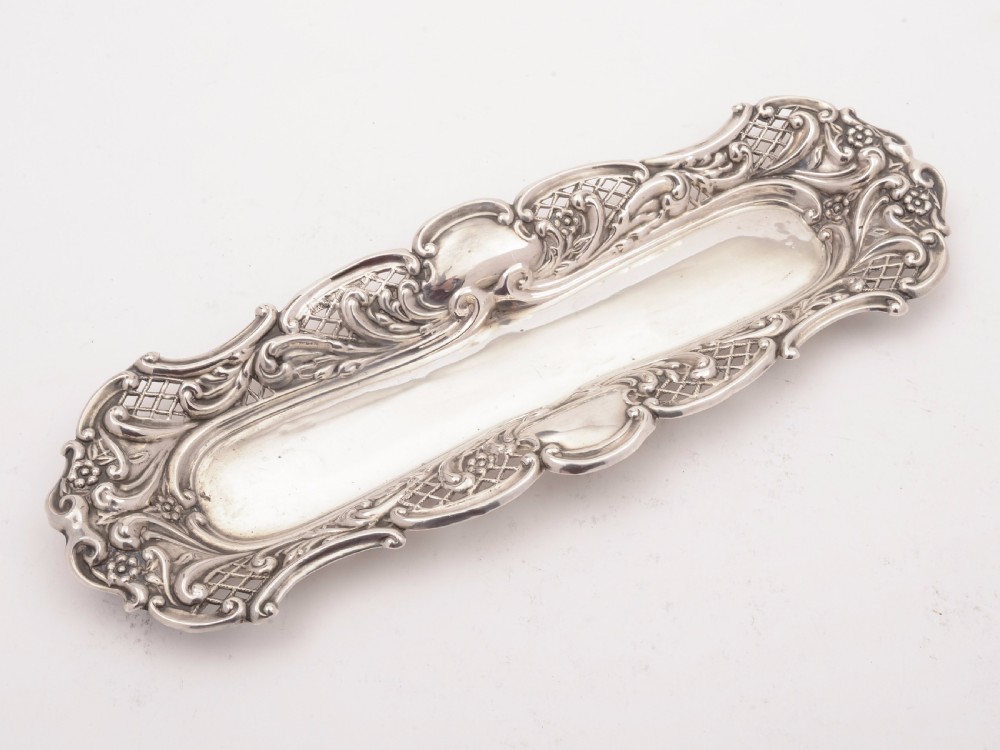 Silver Pen Tray, Birmingham 1901