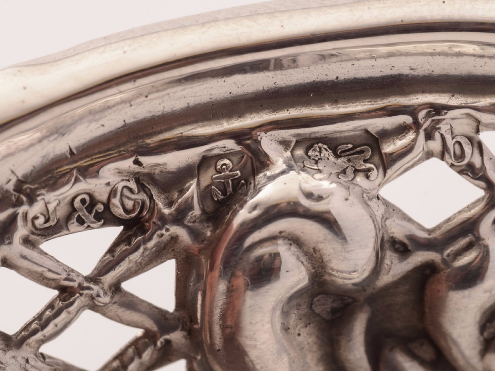 Silver Pen Tray, Birmingham 1901 View III