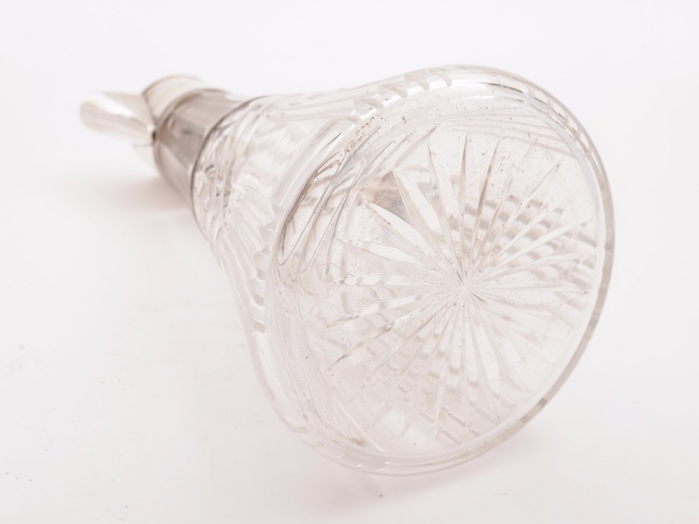 Art Deco Silver Topped Claret Jug, Sheffield 1939 View IV