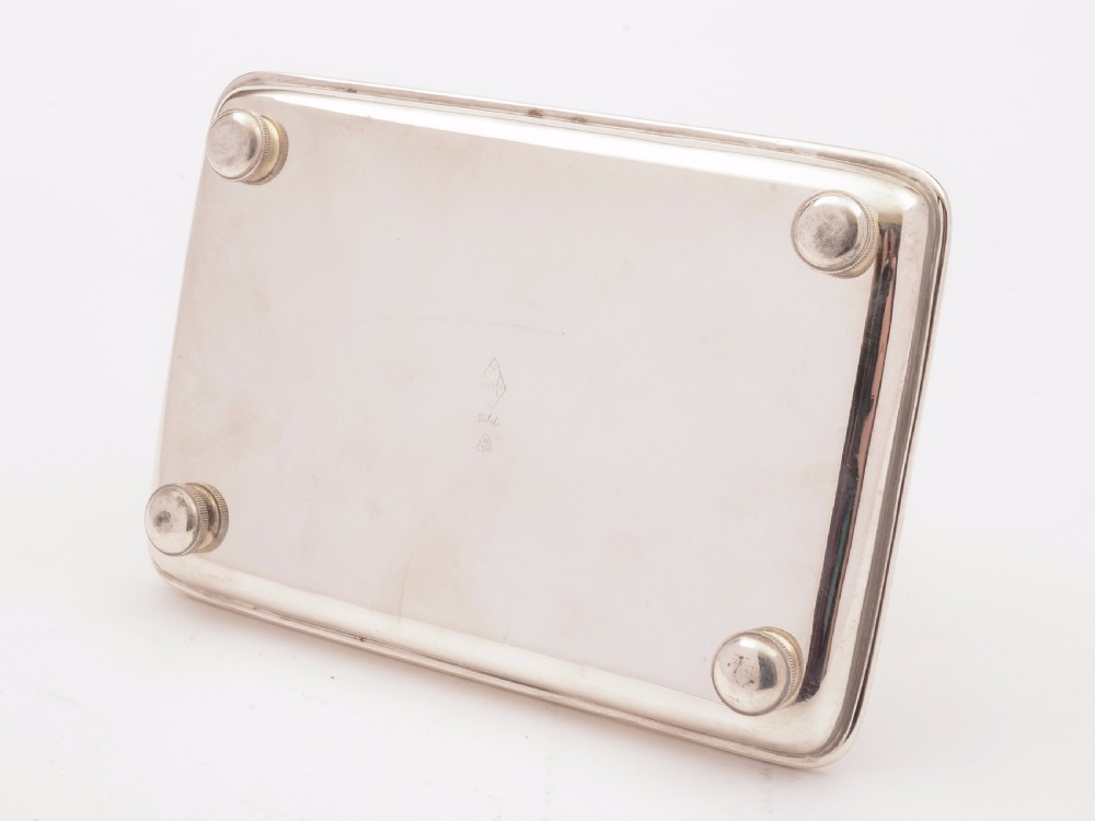 Victorian Silver Plated Toast Rack, May 1881 View III