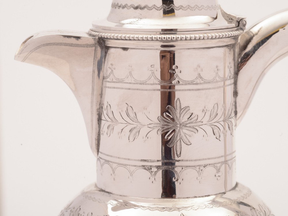 Victorian Cut Glass and Silver Plated Claret Jug, Circa 1880 View III