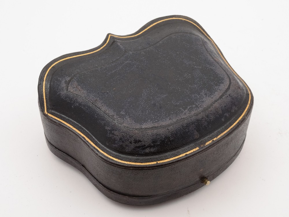 Cased Pair of Edwardian Silver Salts, Sheffield 1902 View III