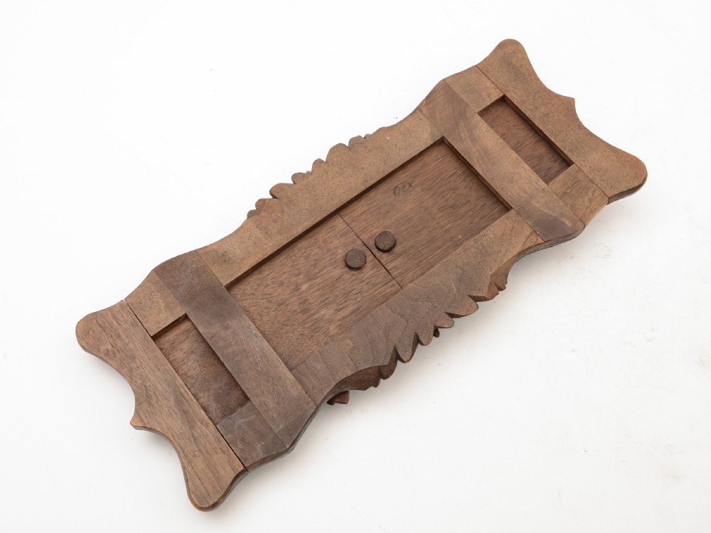 Black Forest Carved Book Rack, Circa 1900 View V