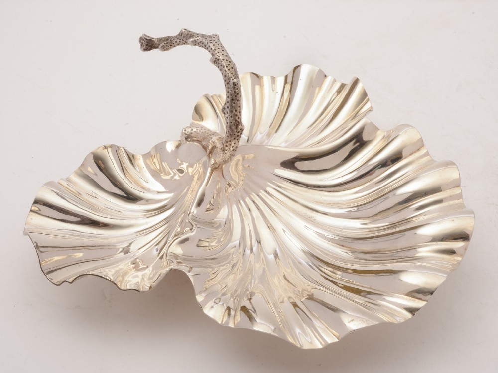 Victorian Shell Shaped Serving Dish, Circa 1890