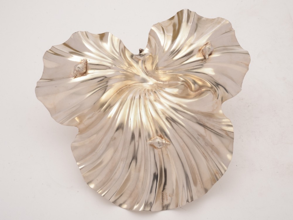 Victorian Shell Shaped Serving Dish, Circa 1890 View III