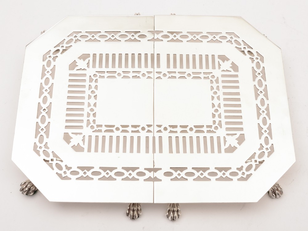 Art Deco Extendable Trivet, Circa 1930