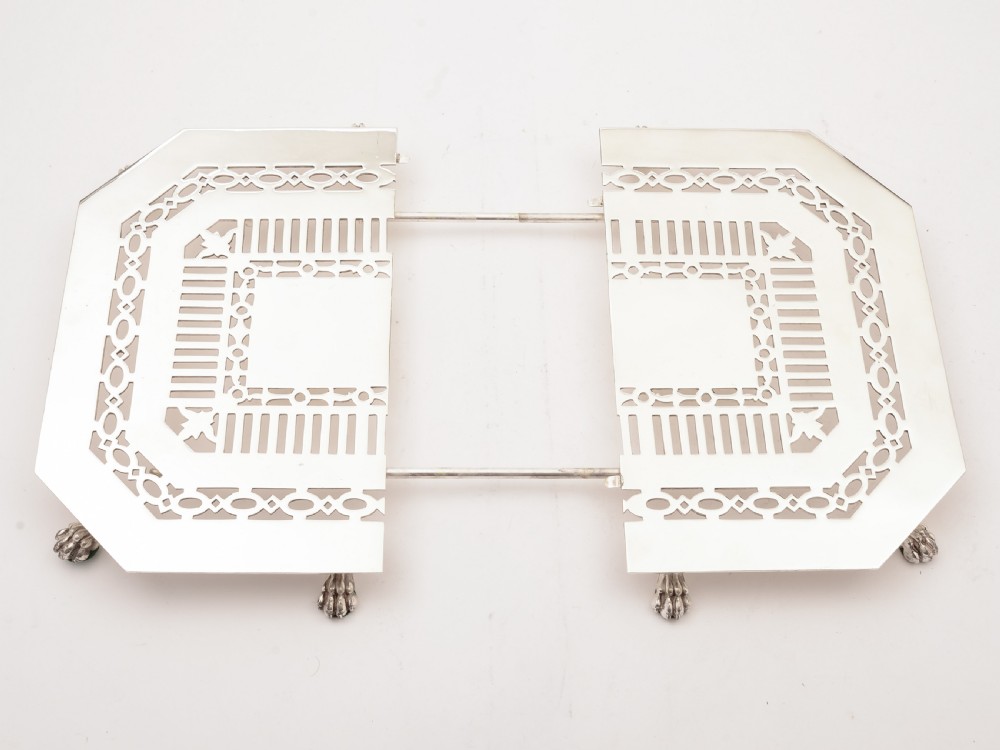 Art Deco Extendable Trivet, Circa 1930 View II