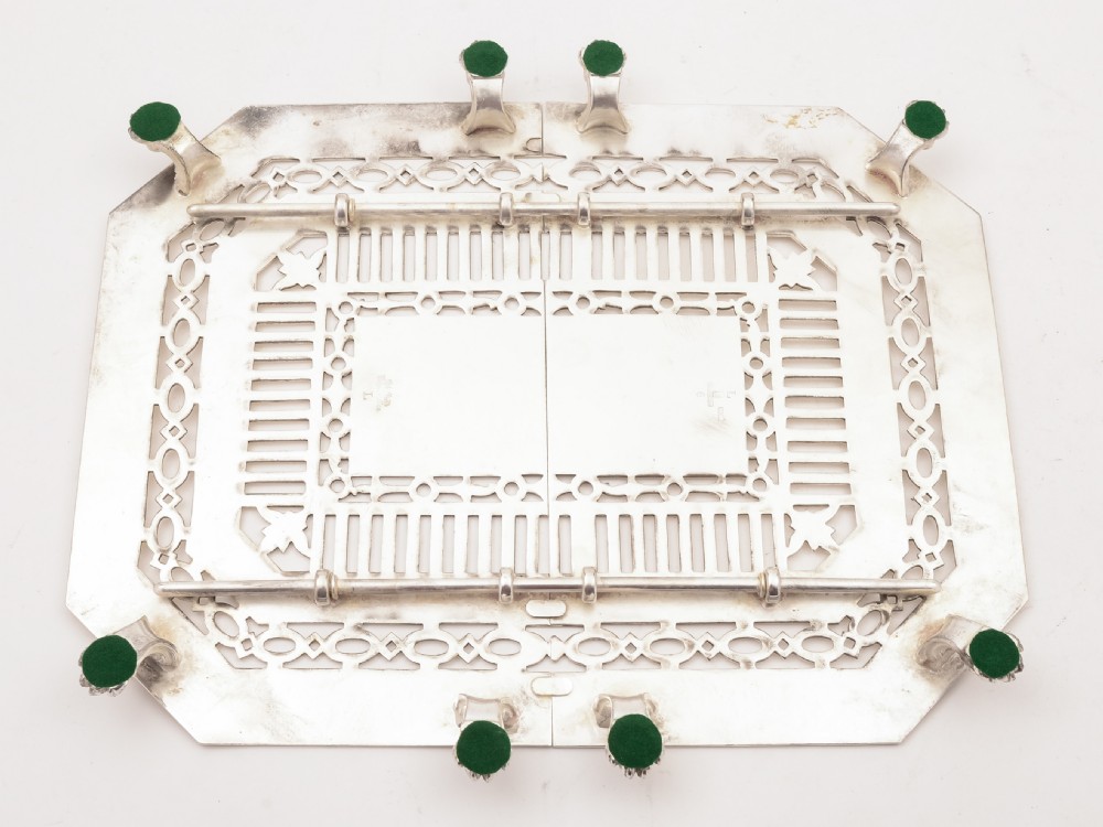 Art Deco Extendable Trivet, Circa 1930 View III