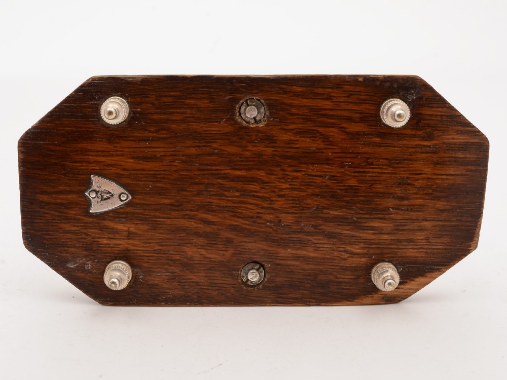 Victorian Oak and Silver Plated Toast Rack, Circa 1890 View III