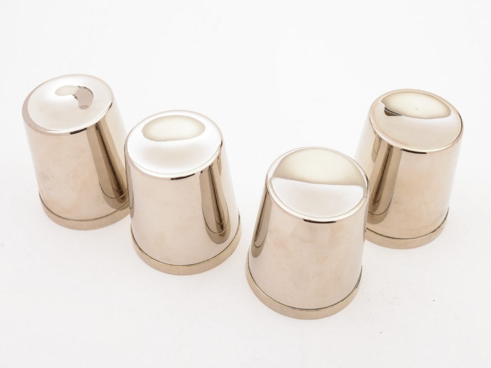 Cased Set of 4 Drinking Cups, Circa 1920 View VI