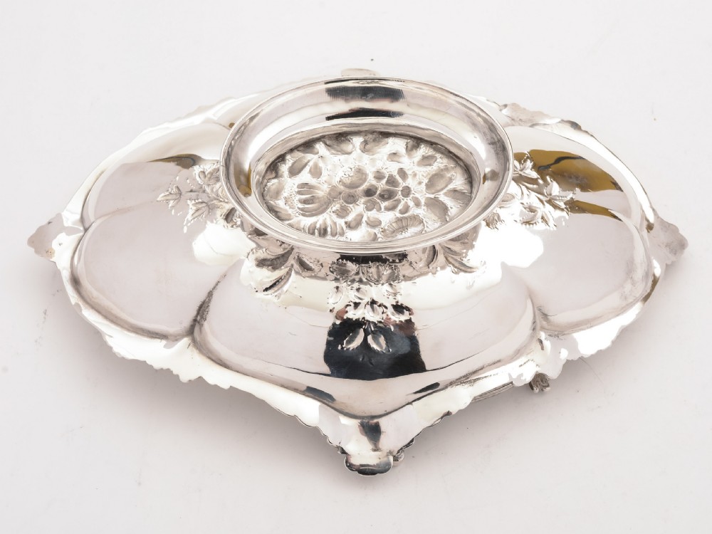Victorian Silver Plated Cake Basket, Circa 1870 View III