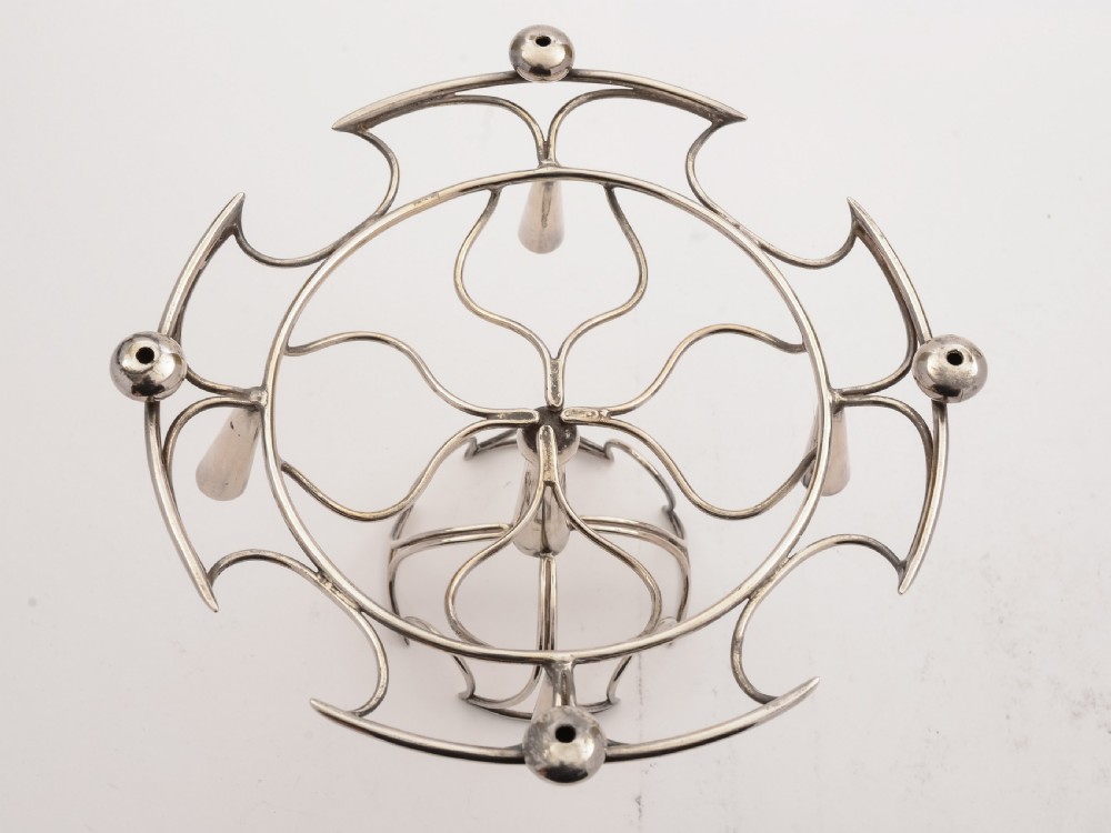 Edwardian Silver Plated Eperne, Circa 1905 View IV