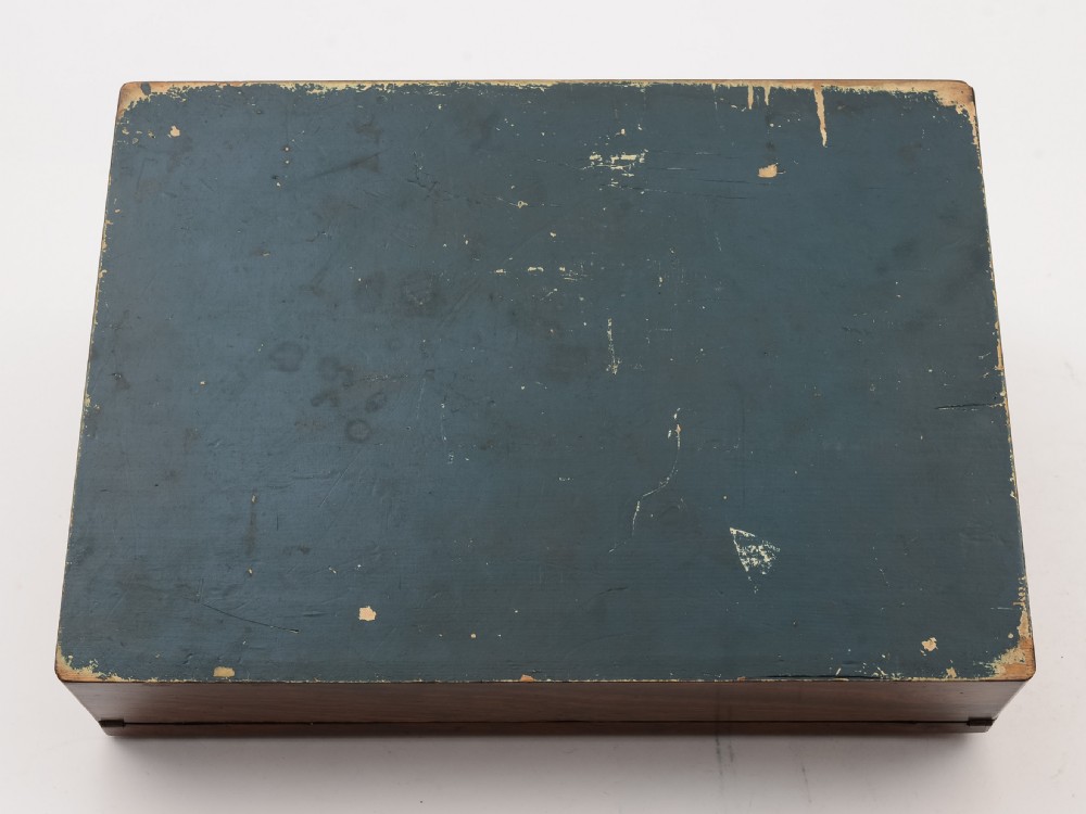 Victorian Rosewood and M.O.P Writing Slope, Circa 1870 View VII