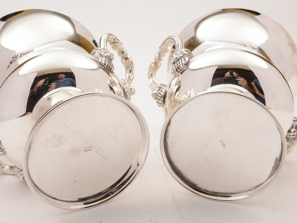 Pair of Silver Plated Champagne Buckets, Circa 1920 View VI