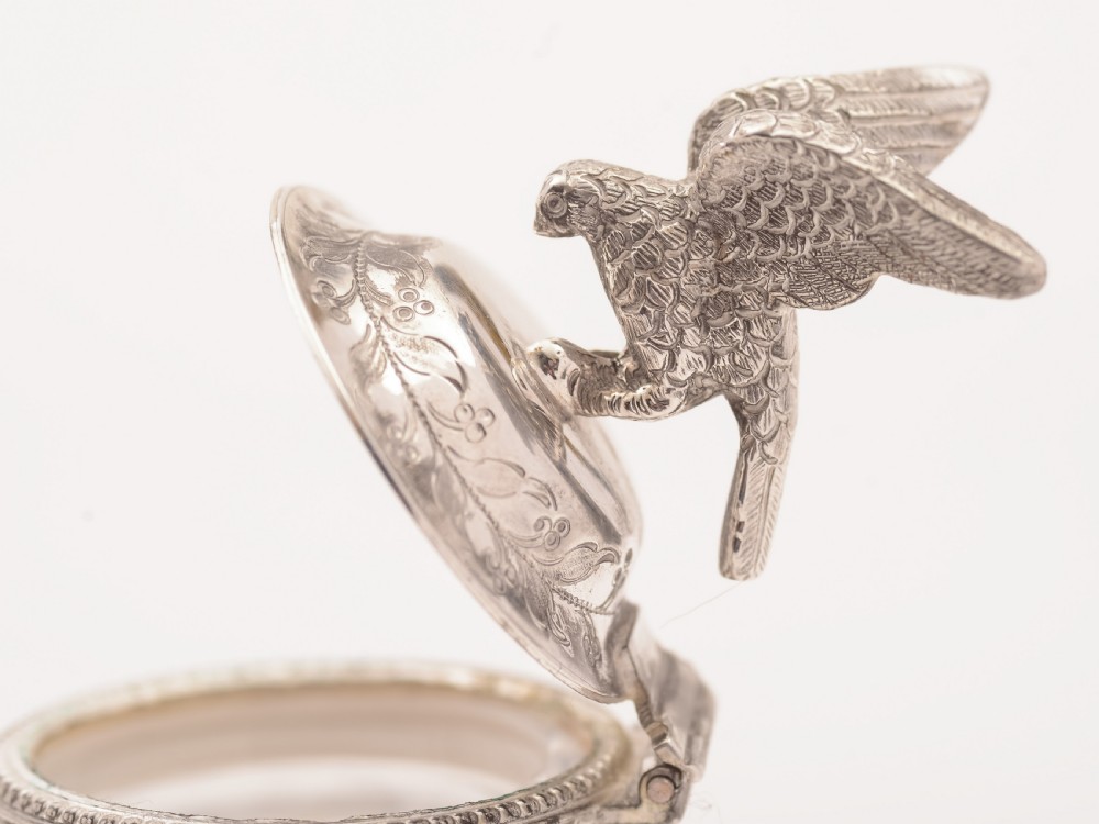 European Silver Plated Ink Stand, Circa 1890 View V
