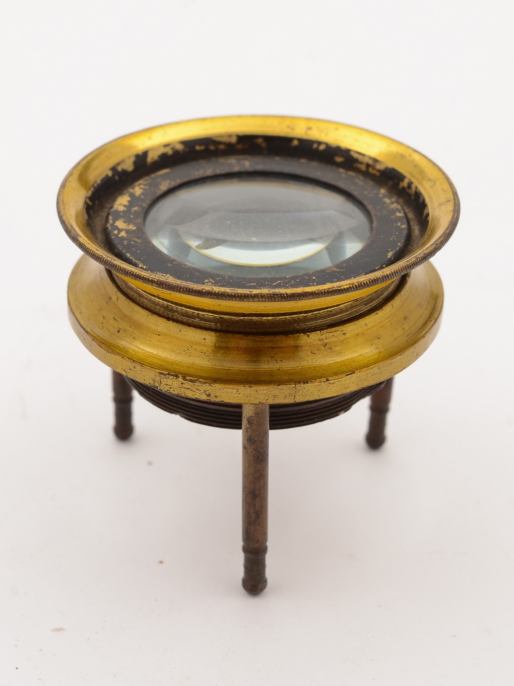 Brass Adjustable Map Reading Lens, Circa 1900